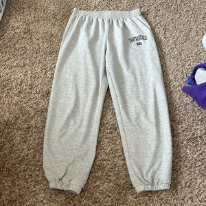 grey san Francisco sweats